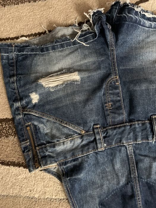 Salopeta de blugi scurti Clockhouse S