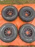 Roti Suzuki Samurai, Vitara jante intoarse anvelope M/T 30x9.5 R15