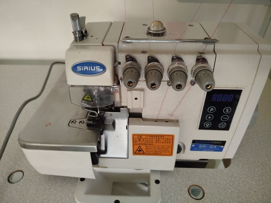 Overlok sirus garantiyasi bilan koʻp ishlatilmagan