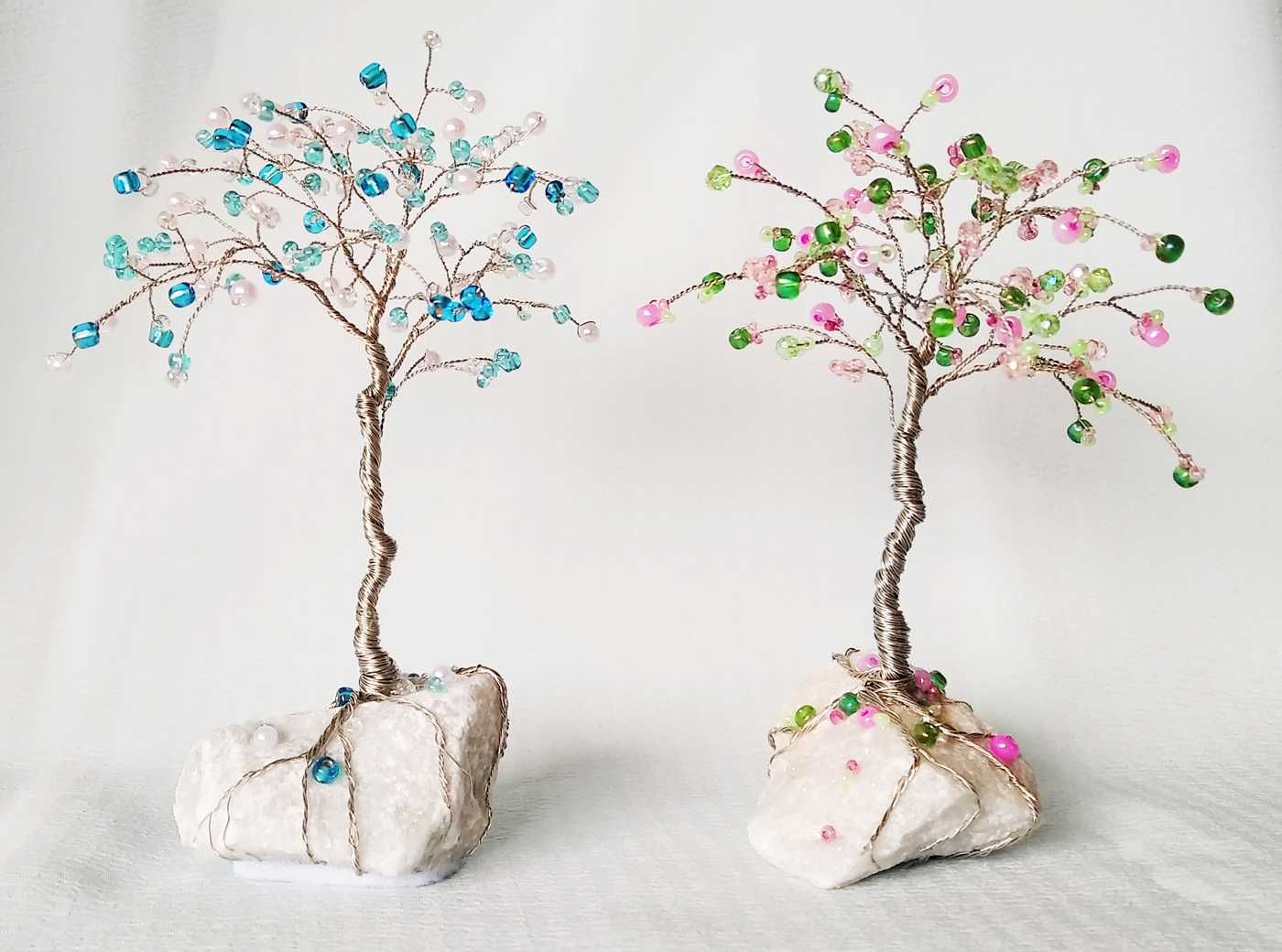 Декоративни дръчета "Зима" и "Пролет" / Декорация / Идея за подарък