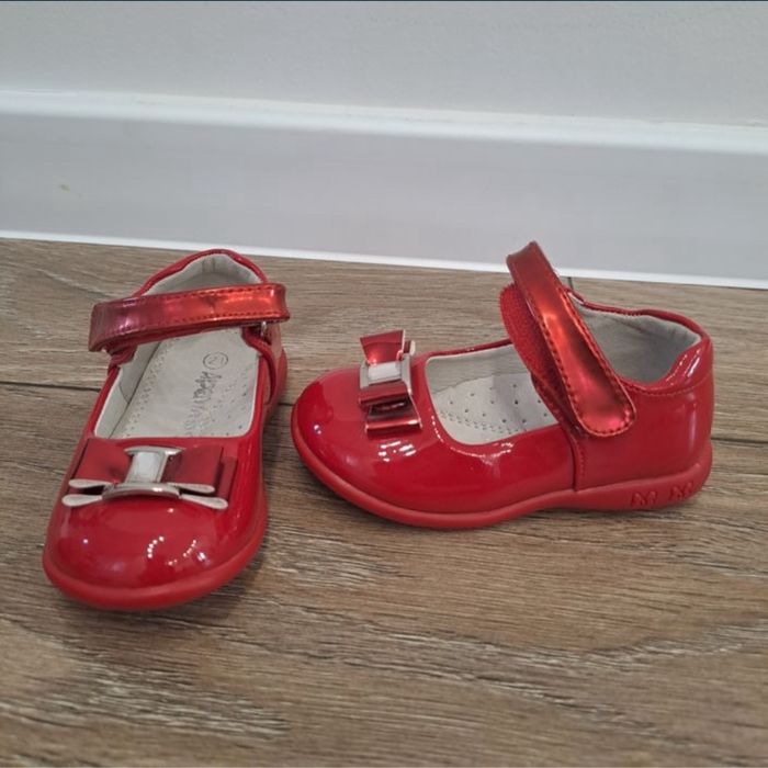 Pantofi pantofiori rosii 21 12,5-13 cm