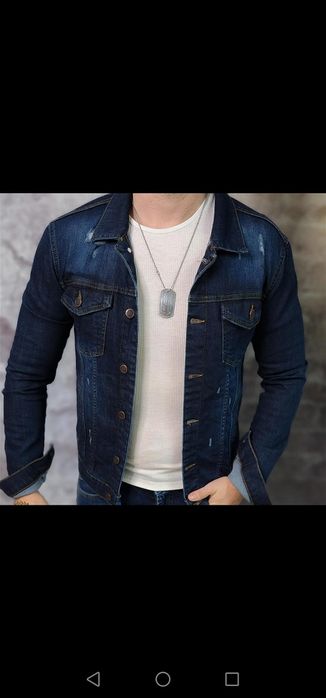 Geacă de blugi denim M