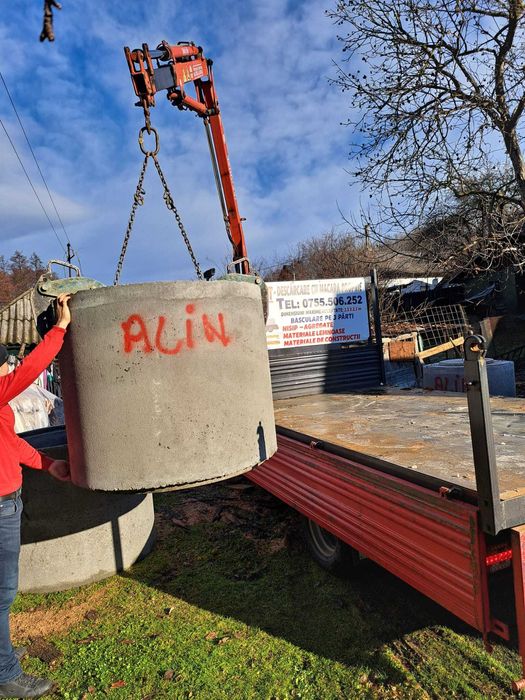 MACARA si Transport Basculabil 5 TONE , nisip, sort, pamant