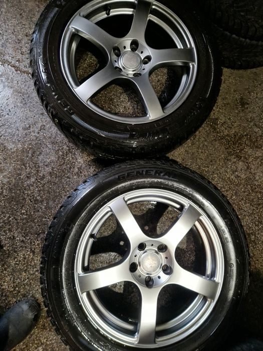 17цолови джанти 5х114.3 с гуми 215 60 17