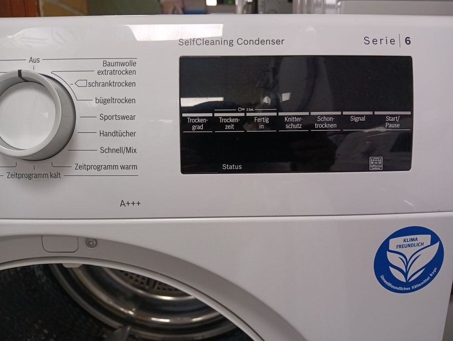 Комплект пералня и сушилня с термопомпа Бош Bosch Serie 6 A+++ 8кг