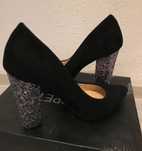 Pantofi cu toc gros