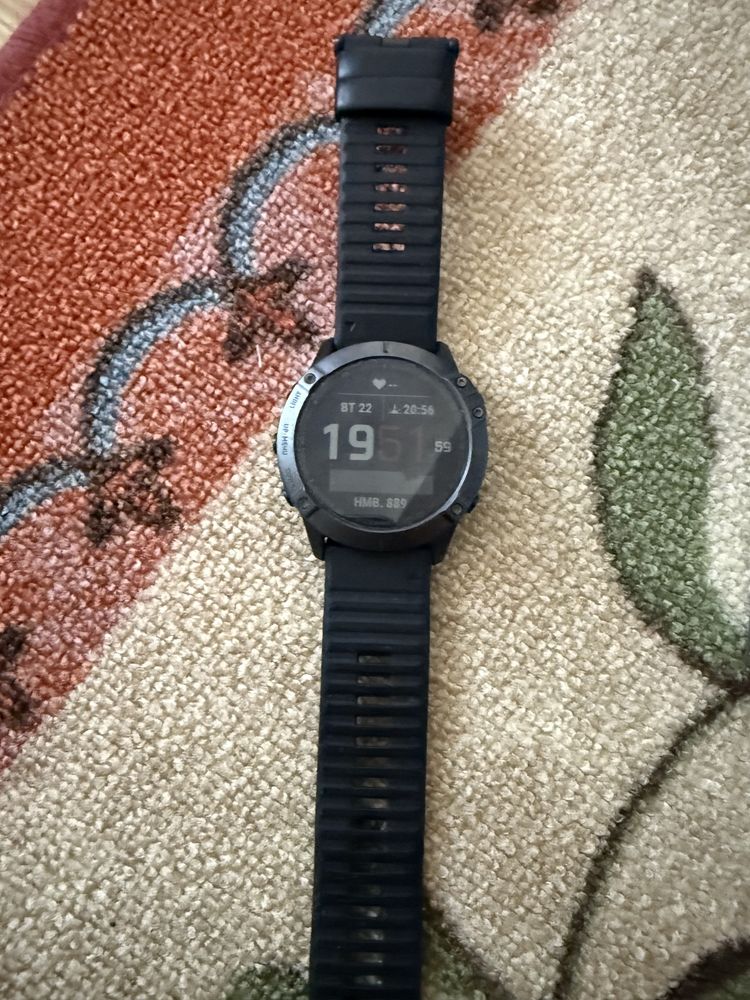 GARMIN 6X Sapphire Карбоново сив DLC