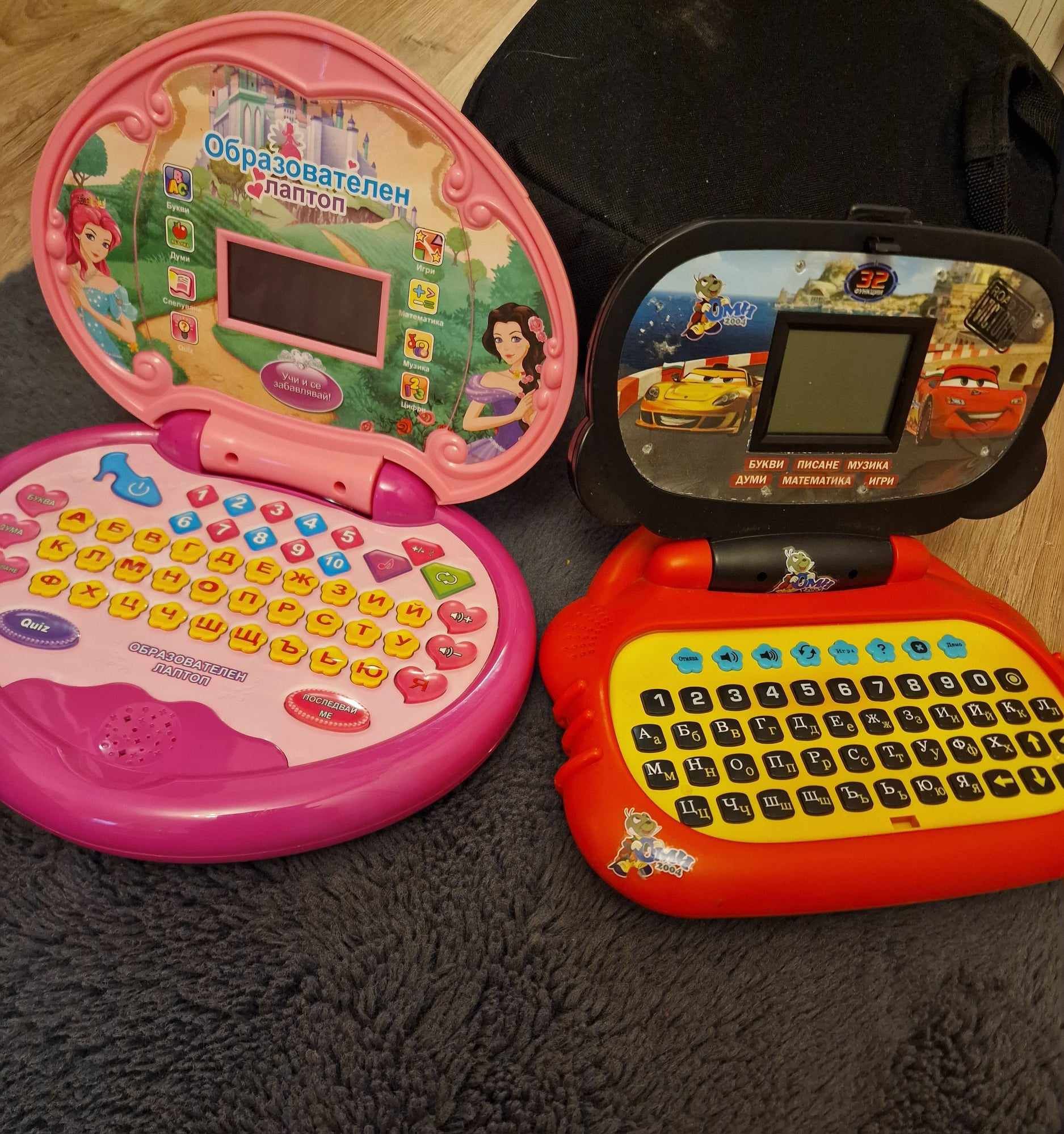Детски образователен занимателен лаптоп на български за момиче и момче