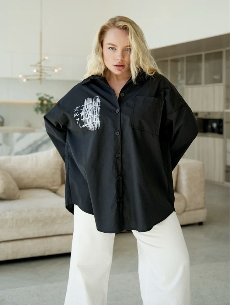 Рубашки plus size