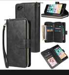 IPhone 16 Pro Max чехол кожа Black
