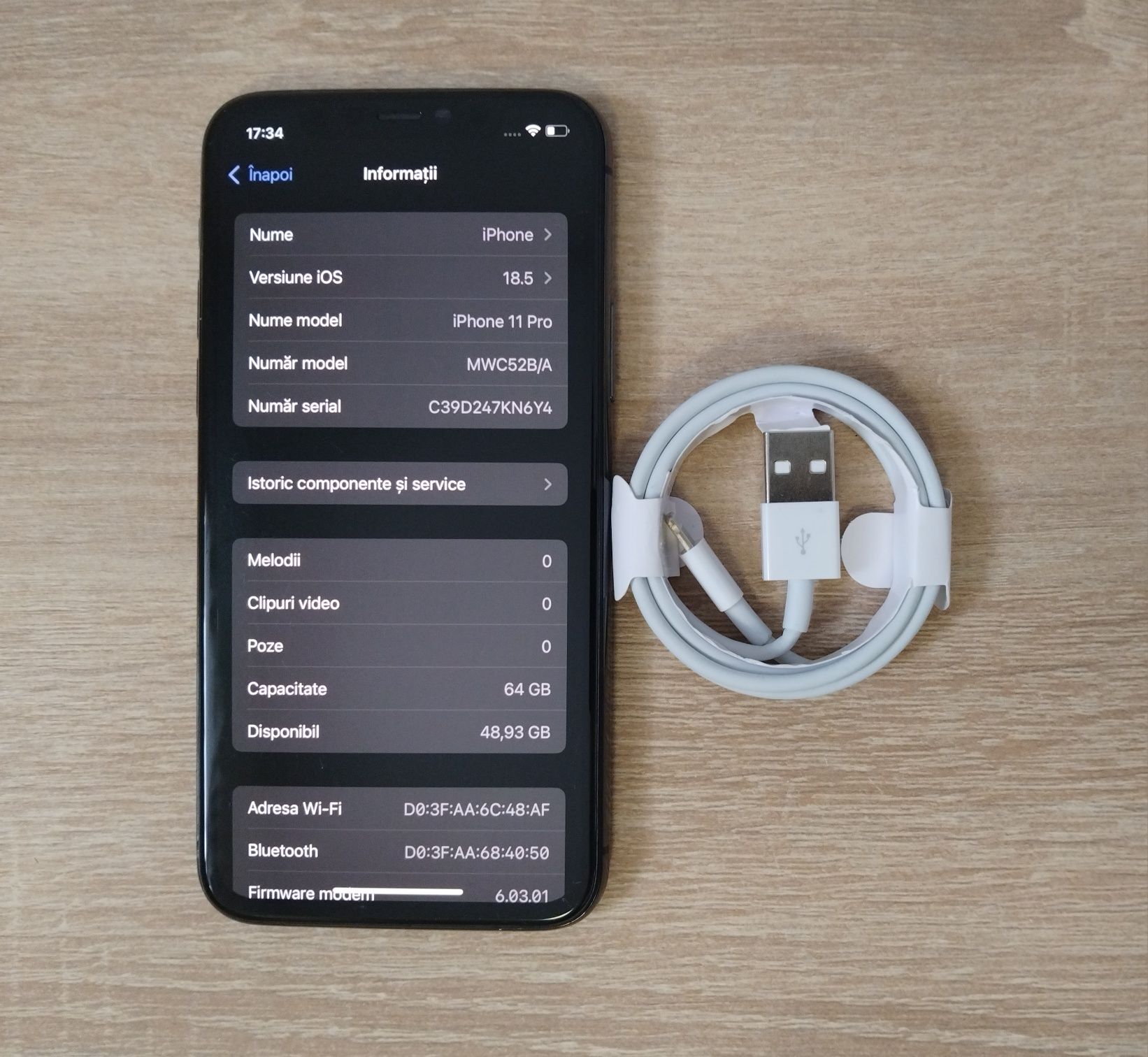 Iphone 11 Pro 64GB Space Grey