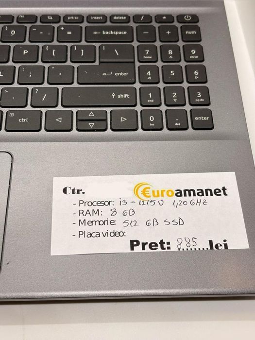 Laptop Acer Extensa 15 EX215-55-34HL, I3-1215u Pana La 4.4ghz, -A-