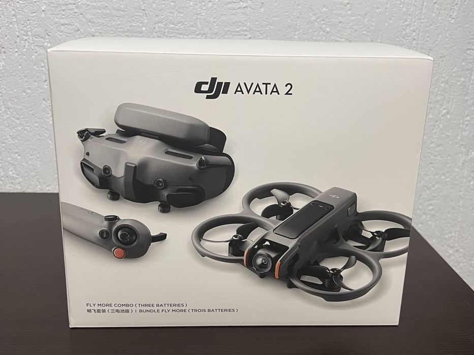 DJI Avata 2, fly more combo cu 3x baterii