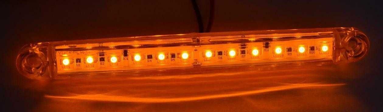 1 бр. диодни Лед LED габарити светлини лампи 12-24V 5 цвята