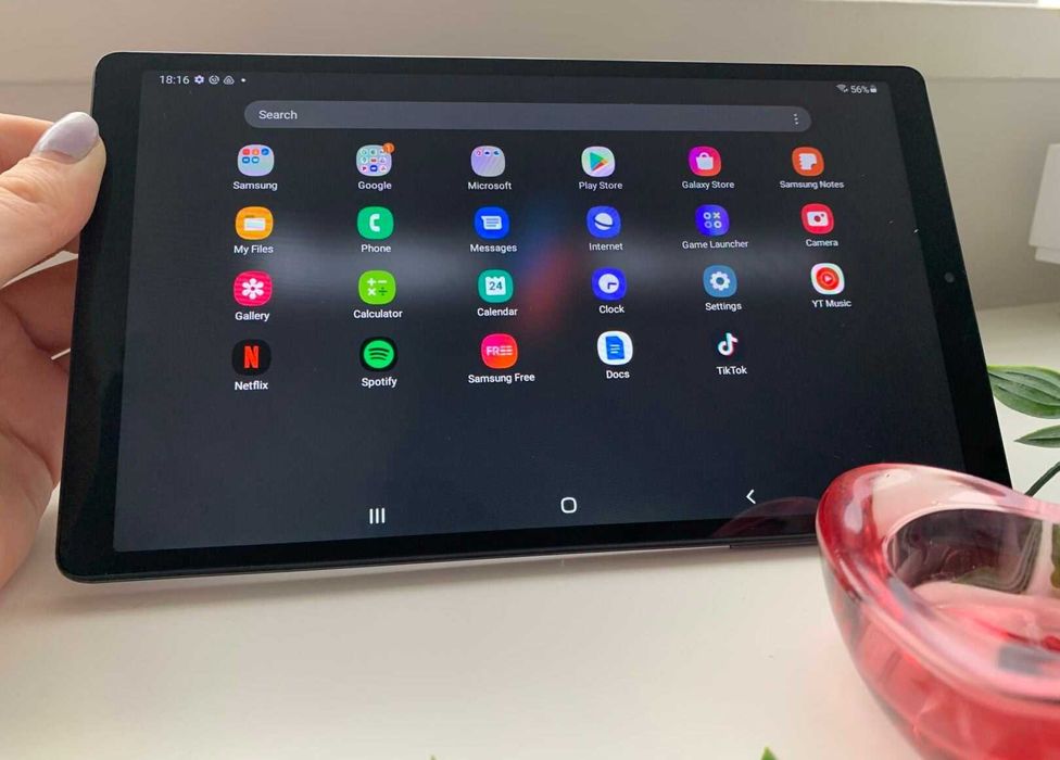 Планшет Samsung Galaxy Tab A7, Дисплей 10.4", есть слот Nano-SIM 4G