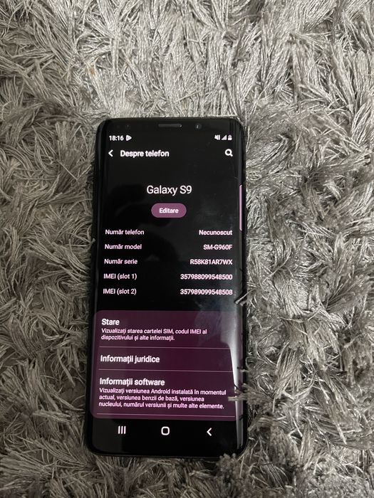 Samsung galaxy S9