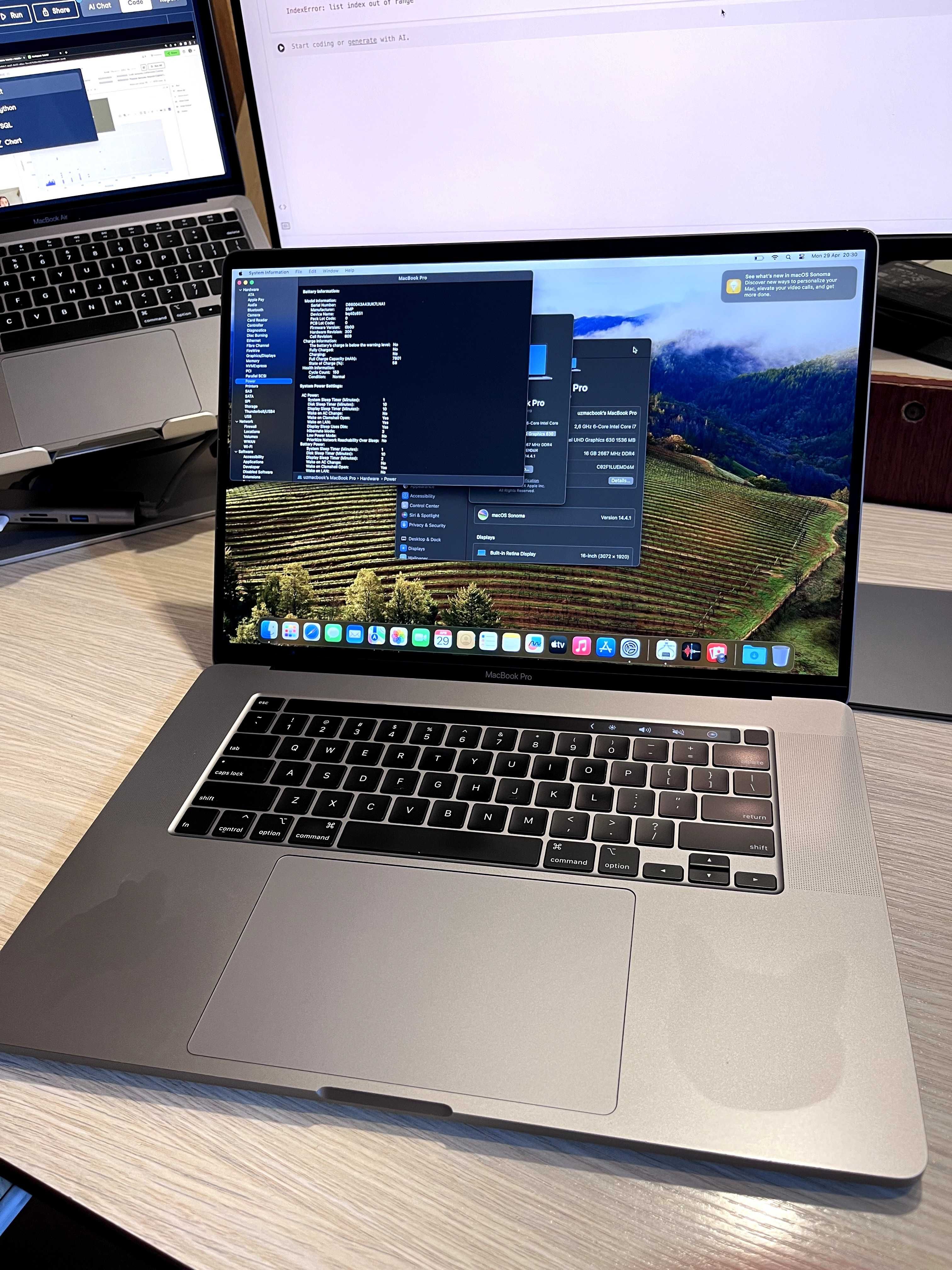 Macbook pro 2019 16inch 16/512 150 sikl