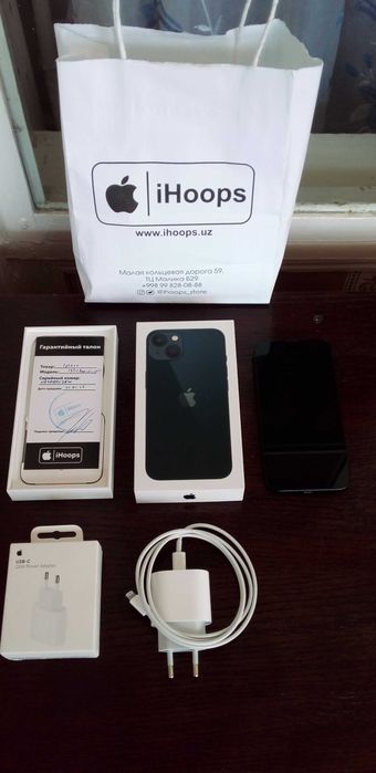 iPhone 13, midnight, 128GB