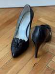 Pantofi noi  piele negri Marelbo