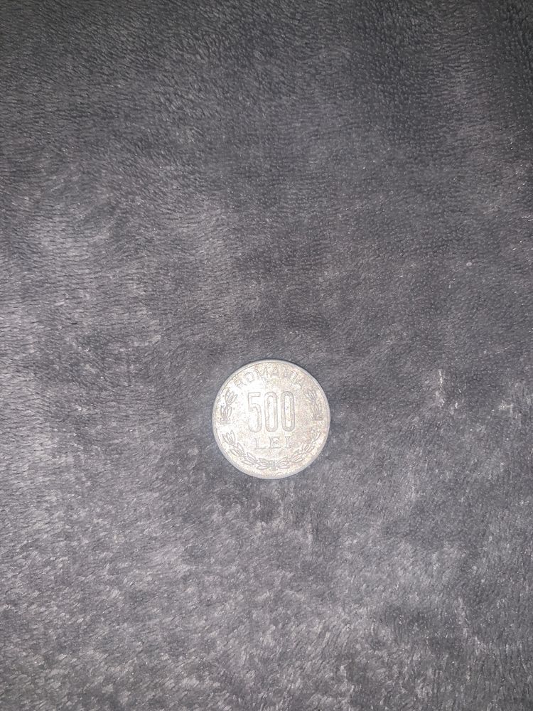 Vand moneda 500 lei din anul 2000