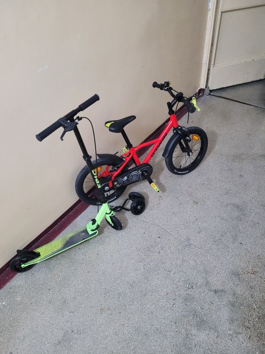 Vând bicicletă Aluminiu 16 inch
