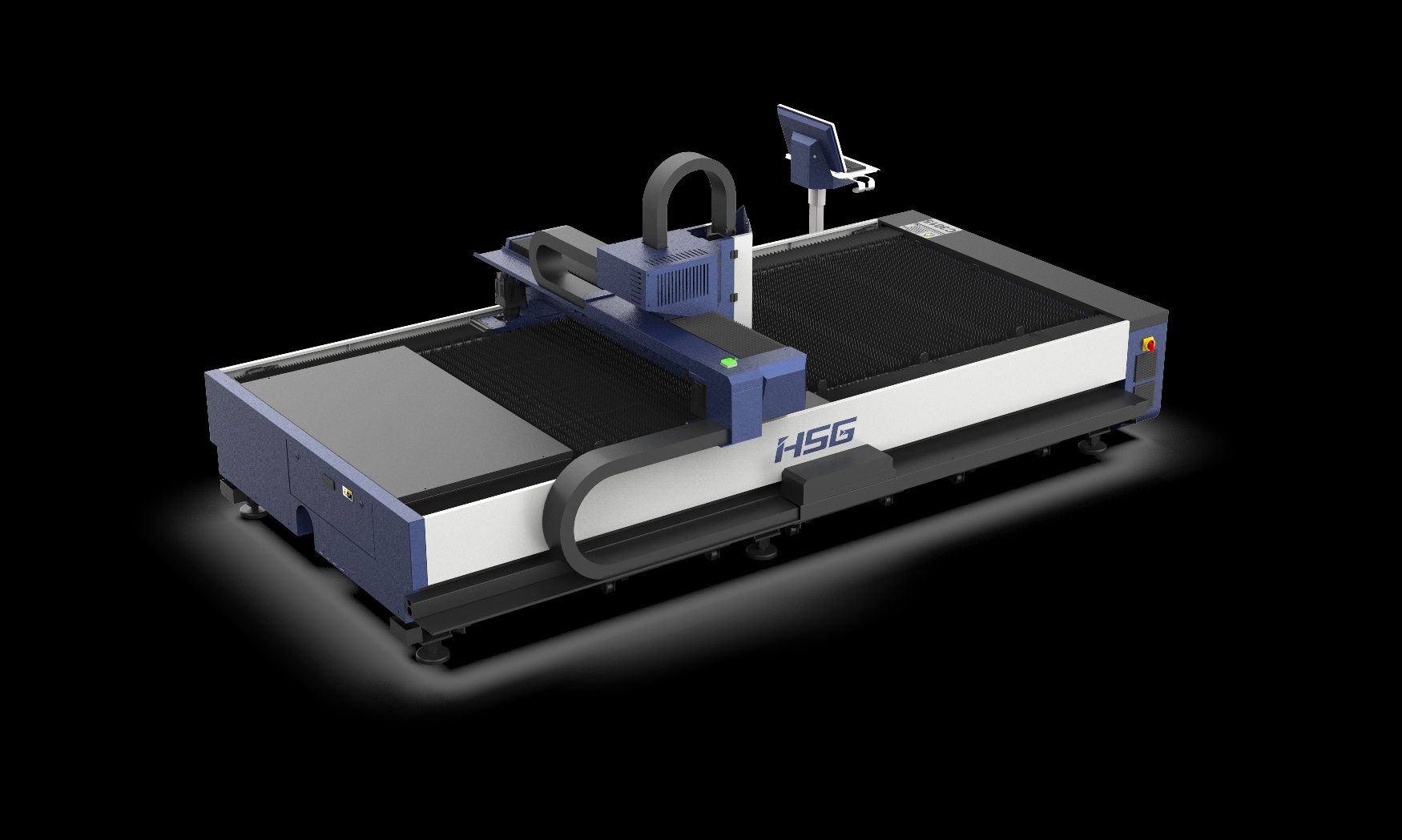 Станок для лазерной резки листа HSG G3015C 3KW (в наличии)