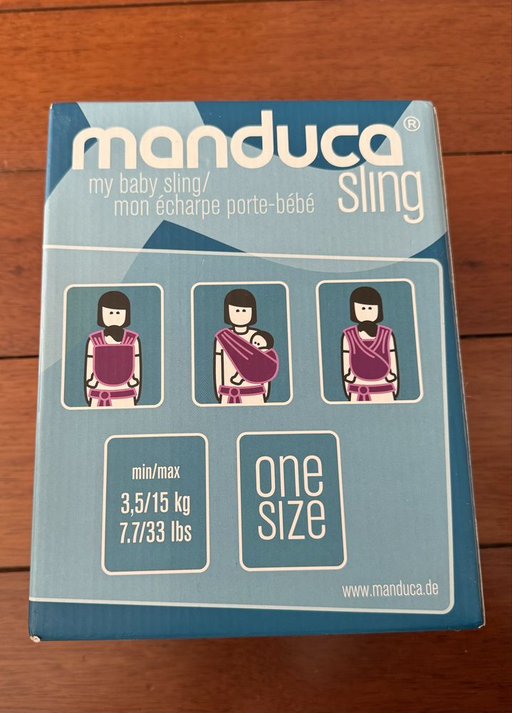 Sling Manduca model Zebra Editie Limitata