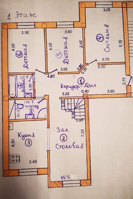 Мирабадский р-н., 246м2, 8ком.кв., Новостройка, Пентхаус, Евро, Своя!