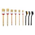 Set 3/5/9 perii profesionale detailing/curatare interior-exterior auto