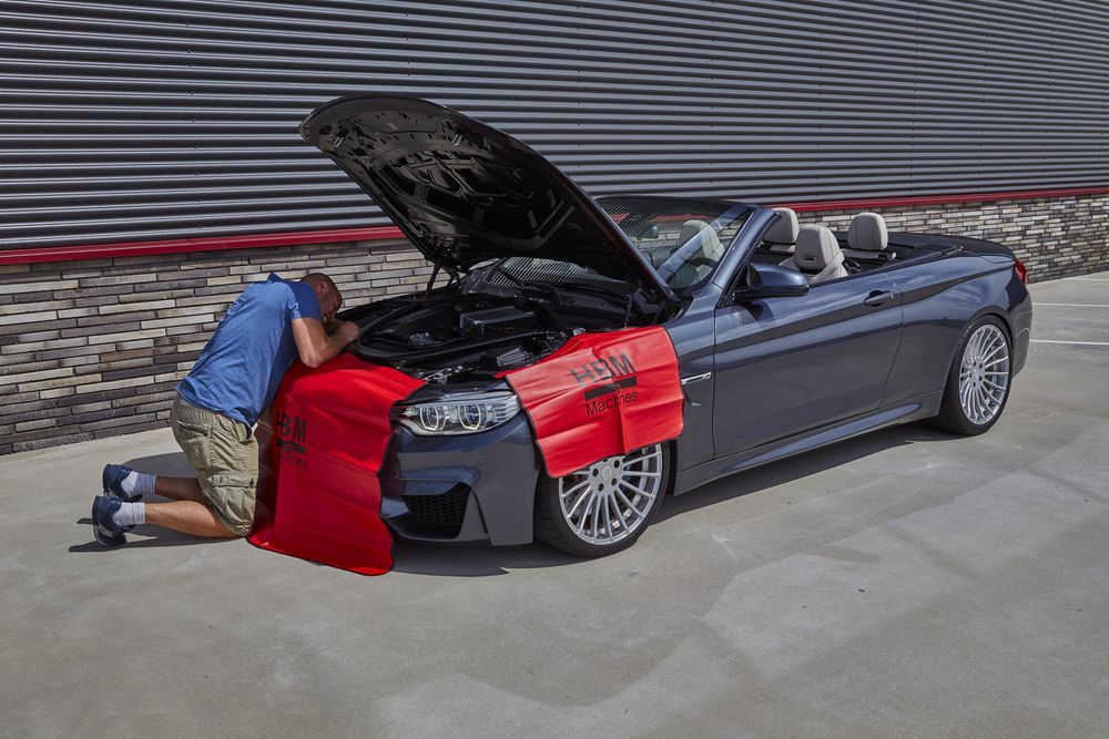 Husa de protectie aripa cu banda magnetica 120x100 cm hbm machines ola