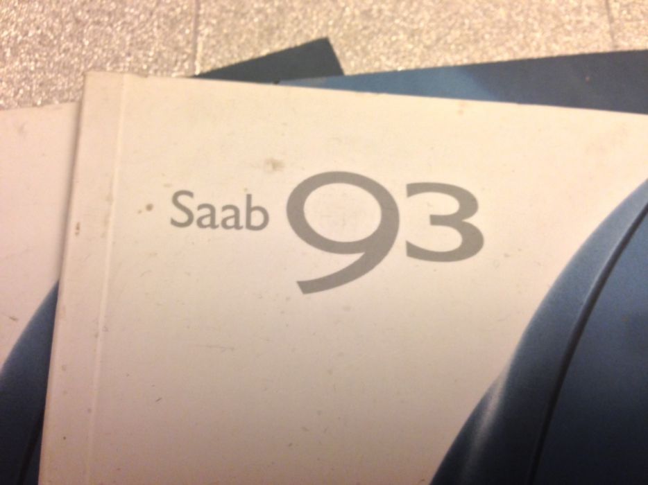 Три Редких Журнала SAAB 9,3 + подарок!