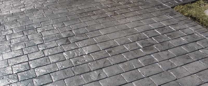 Pavaj amprentat##beton amprentat