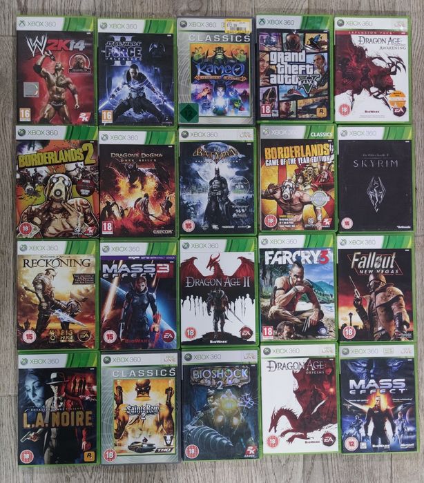 XBOX 360 игри, xbox