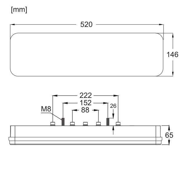 К-кт LED Светодиодни Стопове за МAN,DAF,SCANIA,Mercedes,Volvo,Iveco