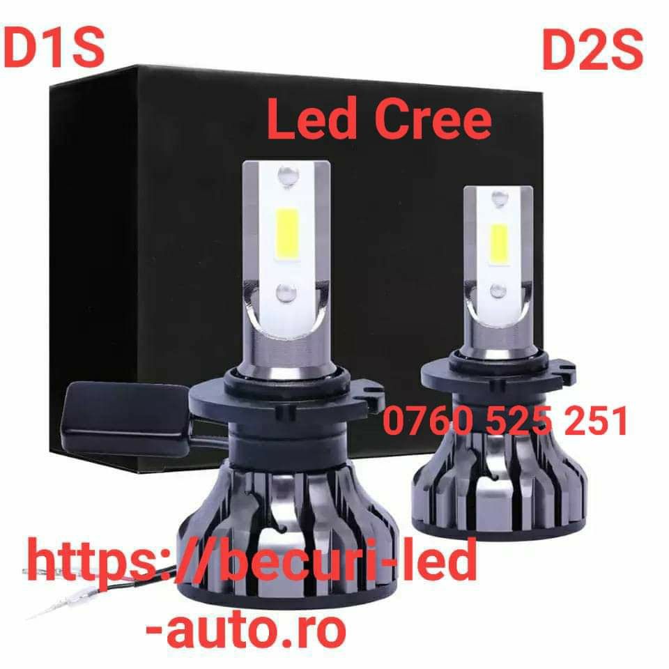 Becuri Led D1S/D2S/D3S 100W/20000Lm/6000K Calitatea Premium