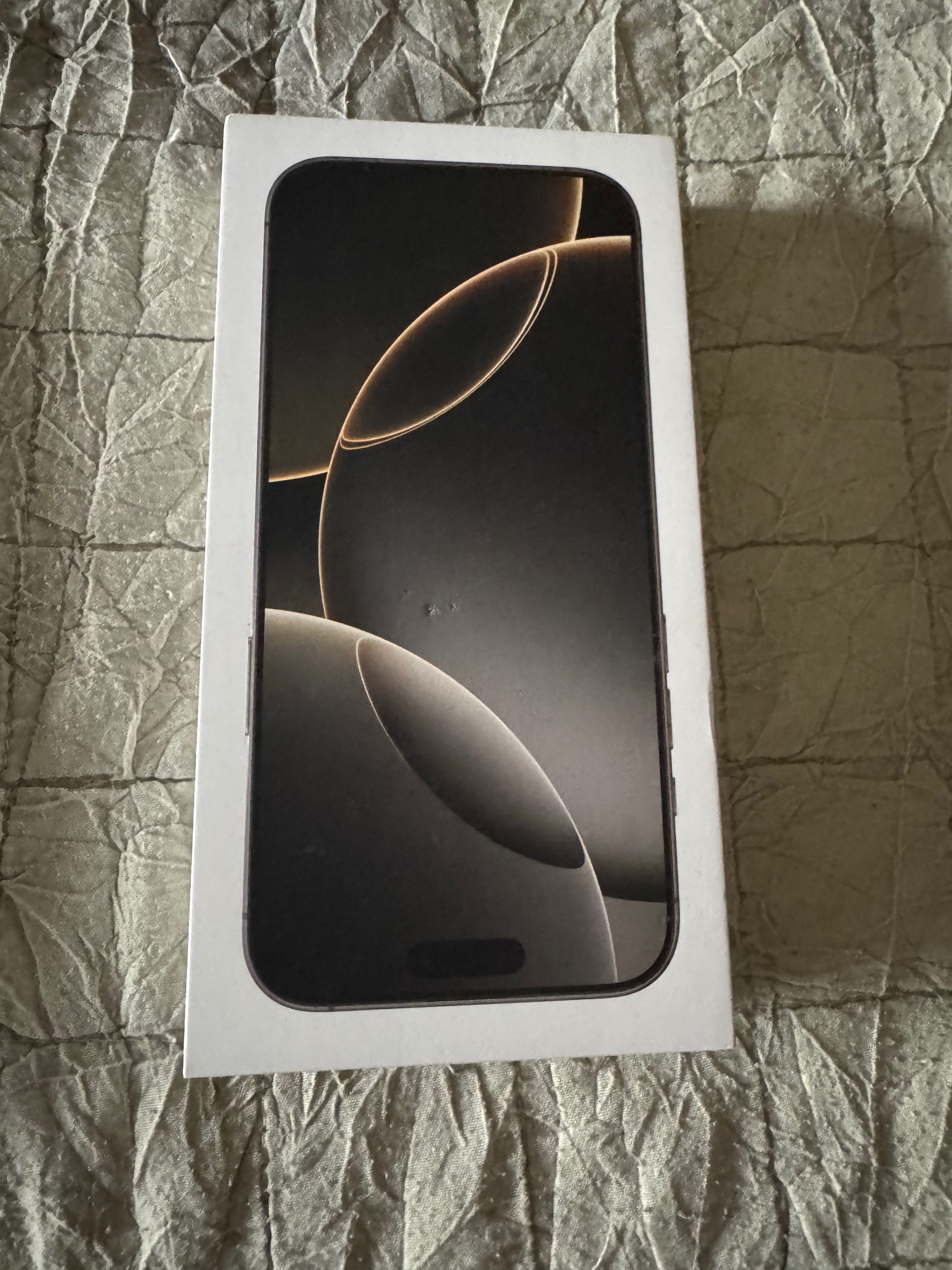 Iphone 16 pro max 256 gb
