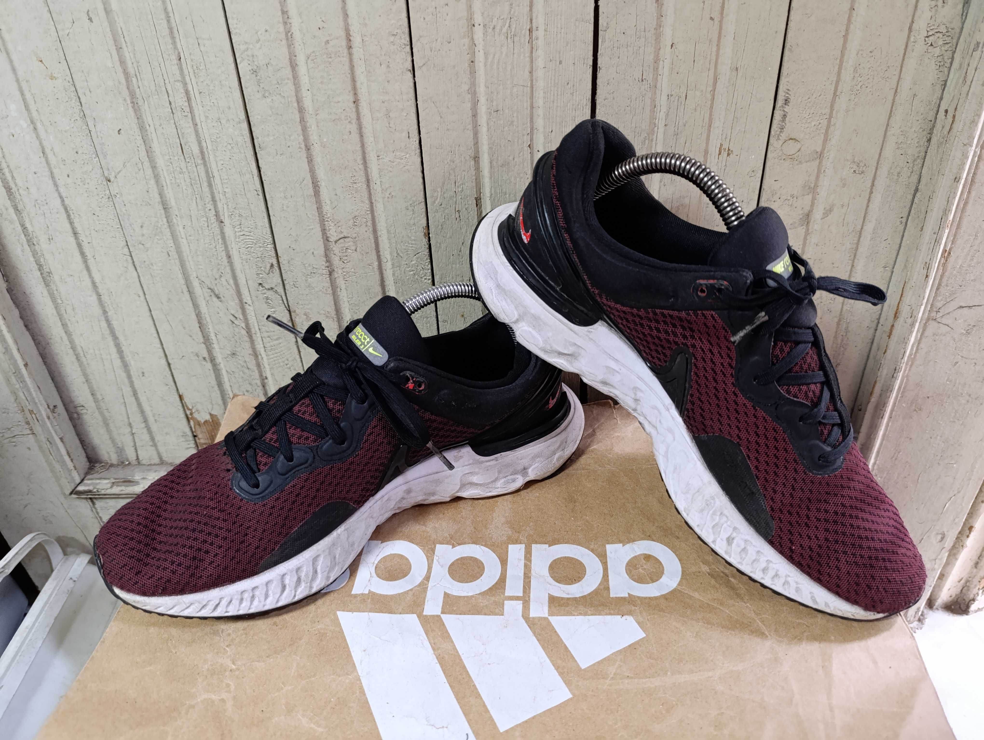Nike React Miler 3 Black Red''оригинални маратонки 43 номер