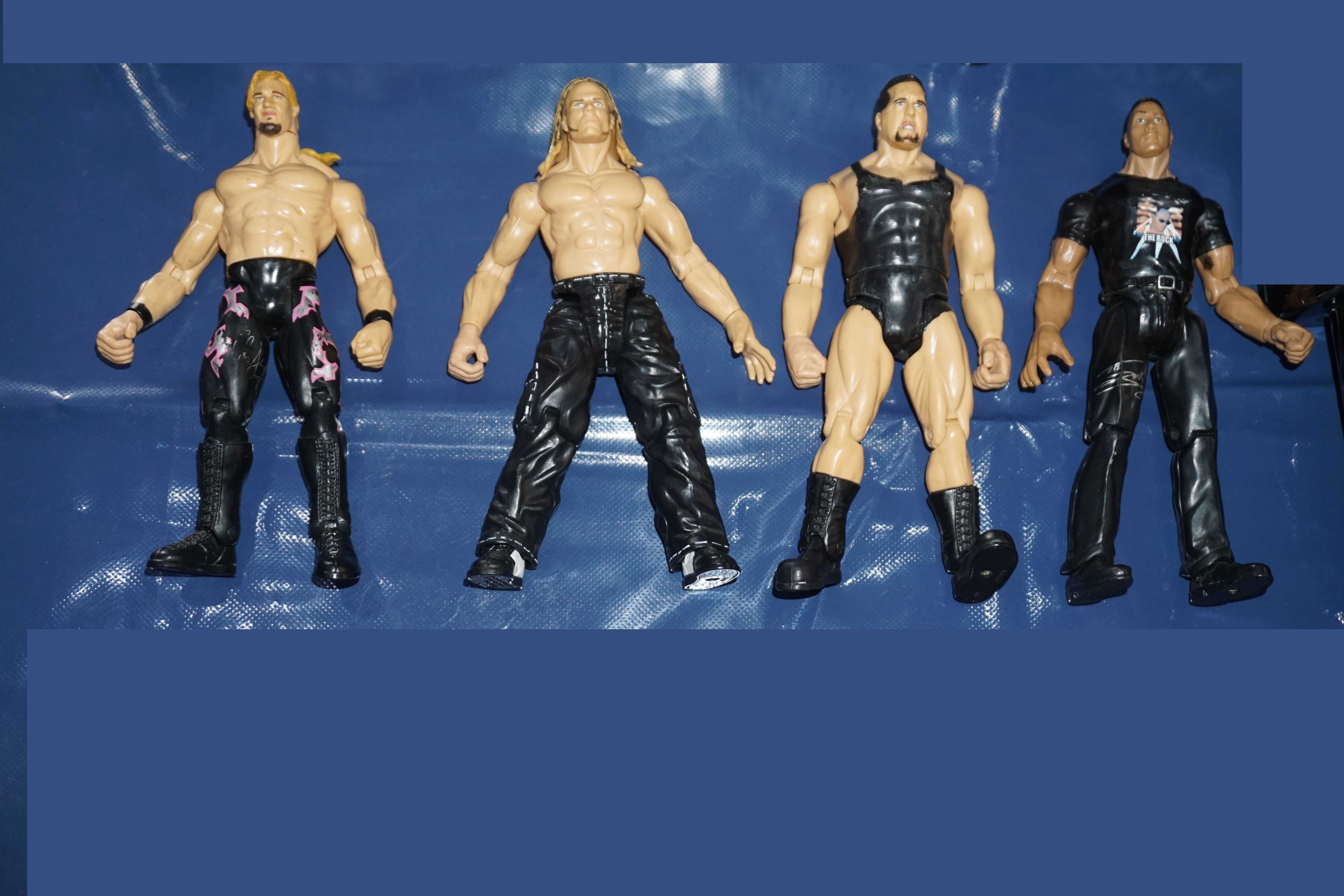 Голям Лот От 22 Кеч Фигури The Rock/Stone Cold/Cryme Tyme/Enzo Amore