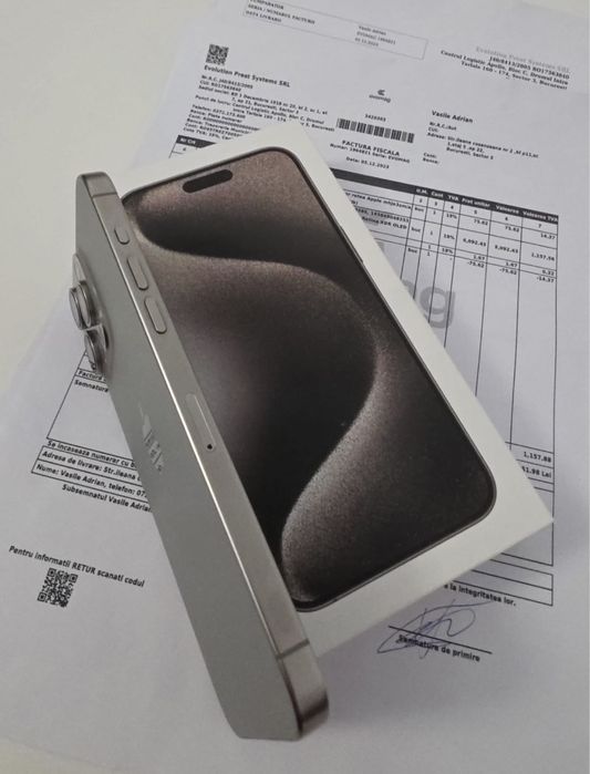 Iphone 15 Pro Max 256GB