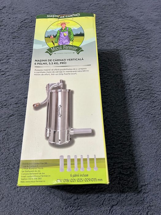 Masina de cârnați verticală Micul Fermier