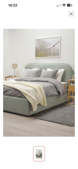 Кровать двуспальная 160*200 см  с матрасом