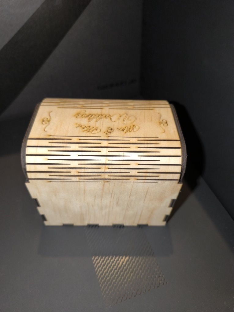 Cufăr handmade pentru amintiri, cadou personalizat de nuntă sau logodn