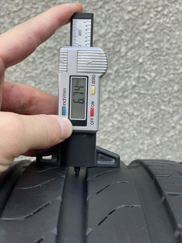 255/45/19 PIRELLI PROFIL 6.74mm Profil ramas 80%