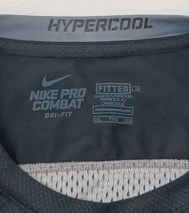 Nike PRO Combat DRI-FIT оригинална тениска 2XL Найк спортна фланелка