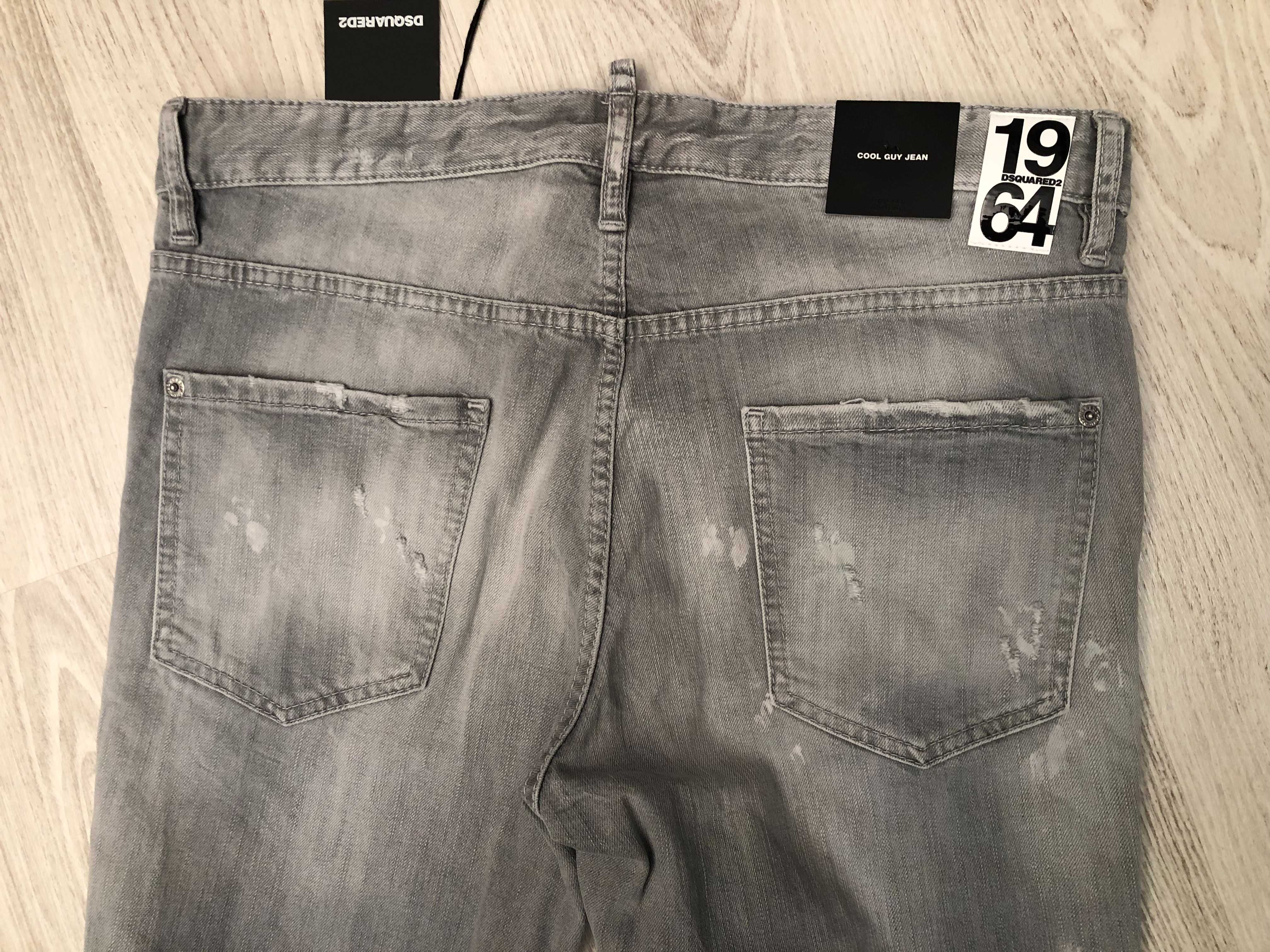 Dsquared2 blugi Cool Guy Jean 48 italy, sau M, retail 625 euro