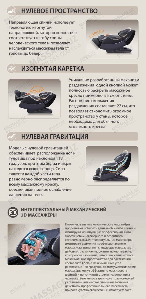 Массажное кресло iRest SL-A700 - Ваш персональный СПА салон дома.