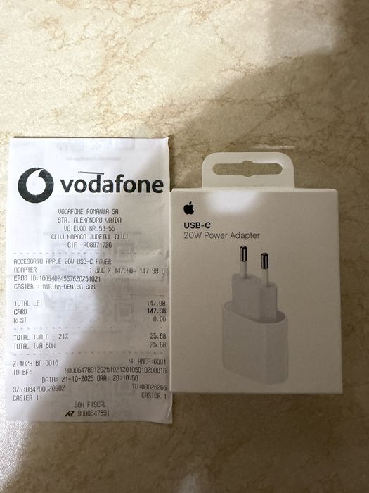 Încărcător Apple Type C