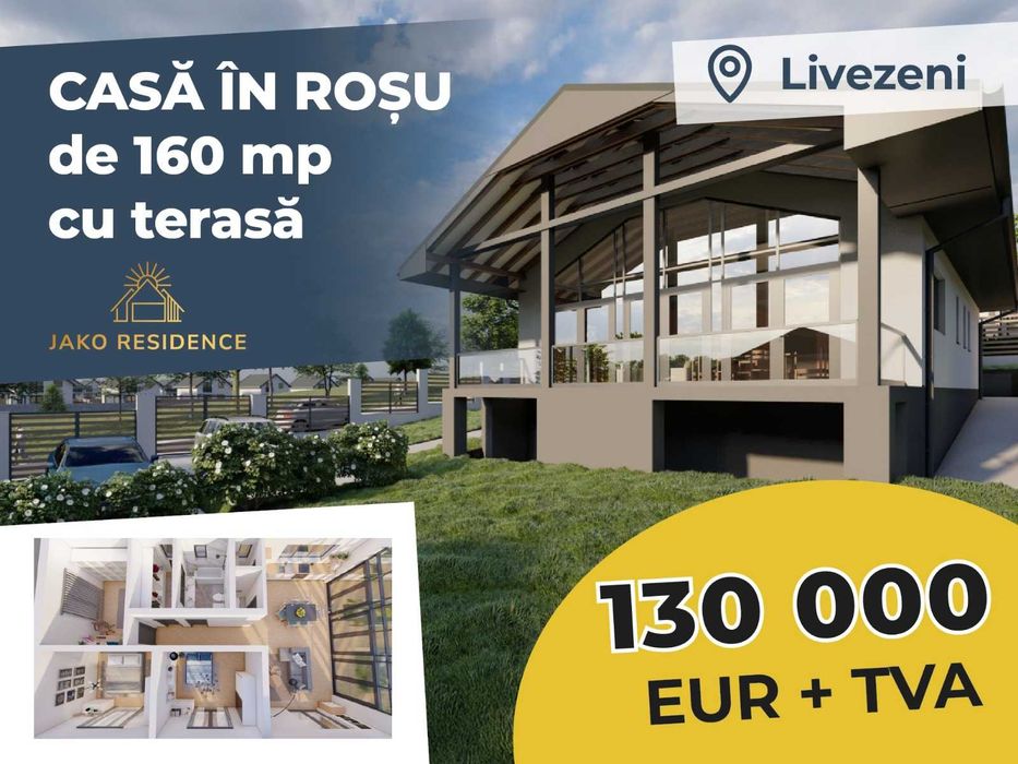Casă în roșu în Livezeni – șansa perfectă pentru a-ți construi visul