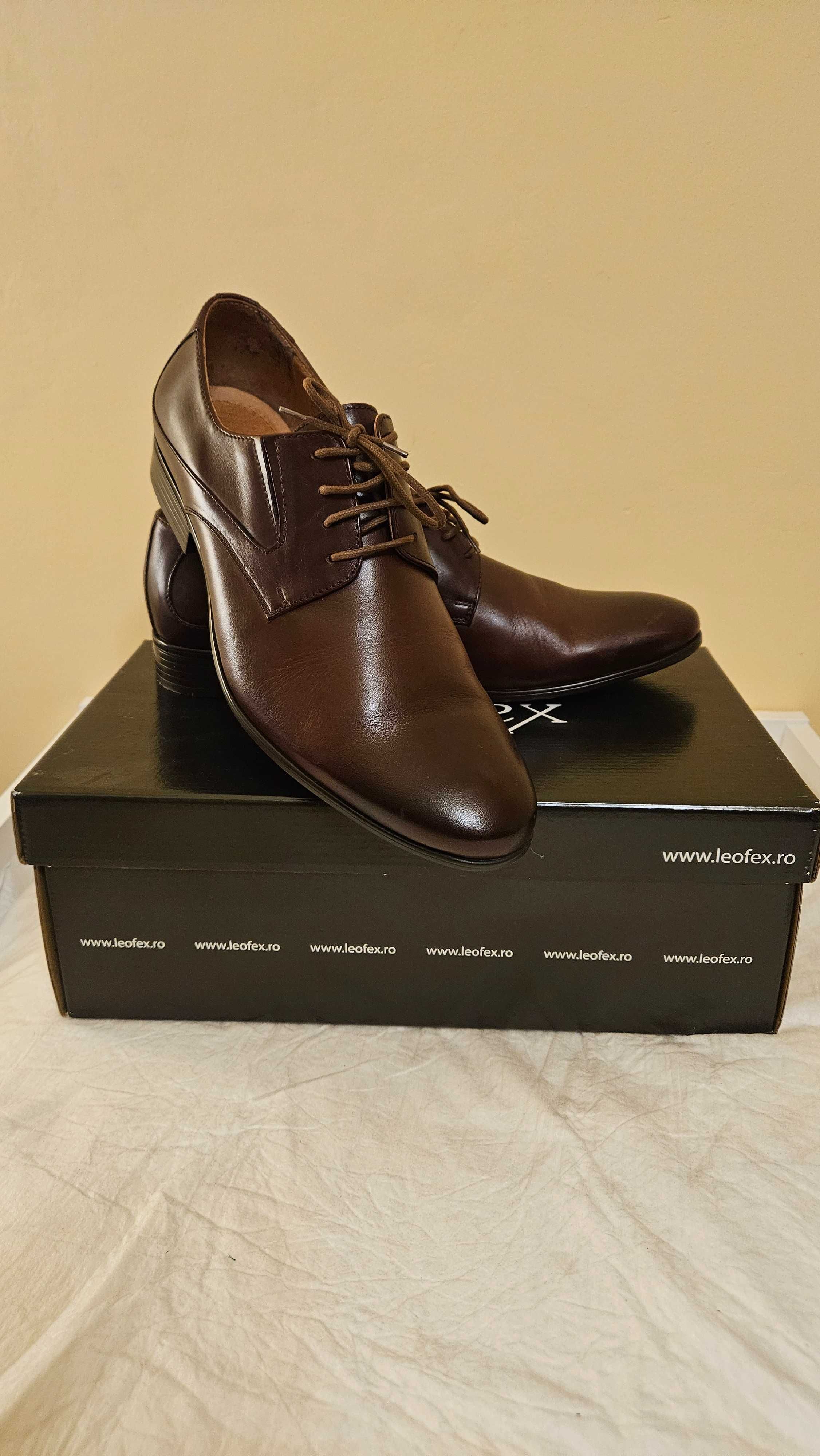 Pantofi eleganţi bărbaţi Leofex
