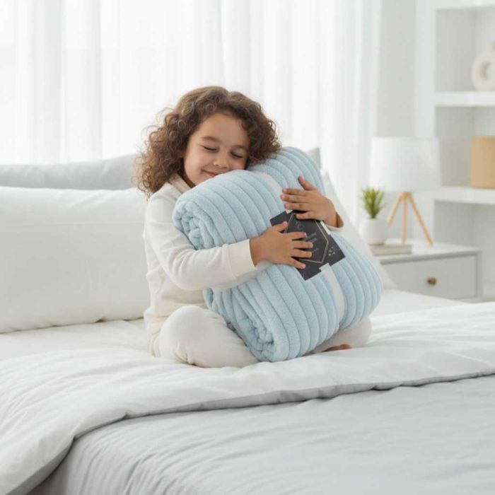 Луксозно меко одеяло- Двулицево - 220x240 см - 3.5кг на бройка